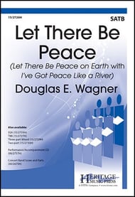 Let There Be Peace SATB choral sheet music cover Thumbnail